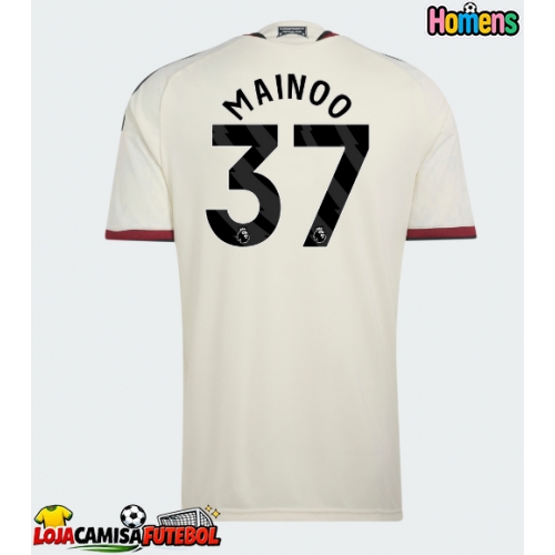 Camisa de Futebol Manchester United Kobbie Mainoo #37 Equipamento Alternativo 2026-27 Manga Curta